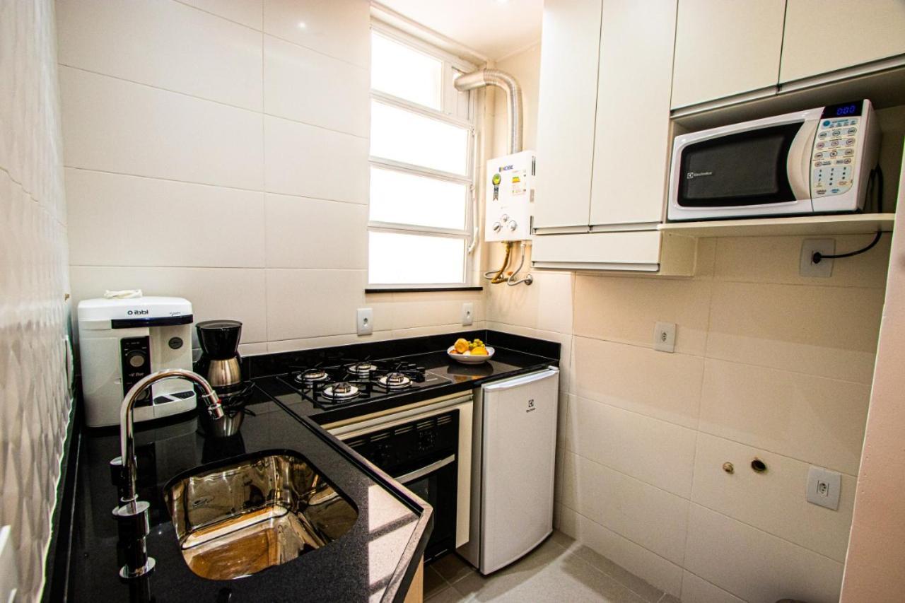 Copacabana Moderno 1 Quarto Vista Mar ริโอเดจาเนโร ภายนอก รูปภาพ