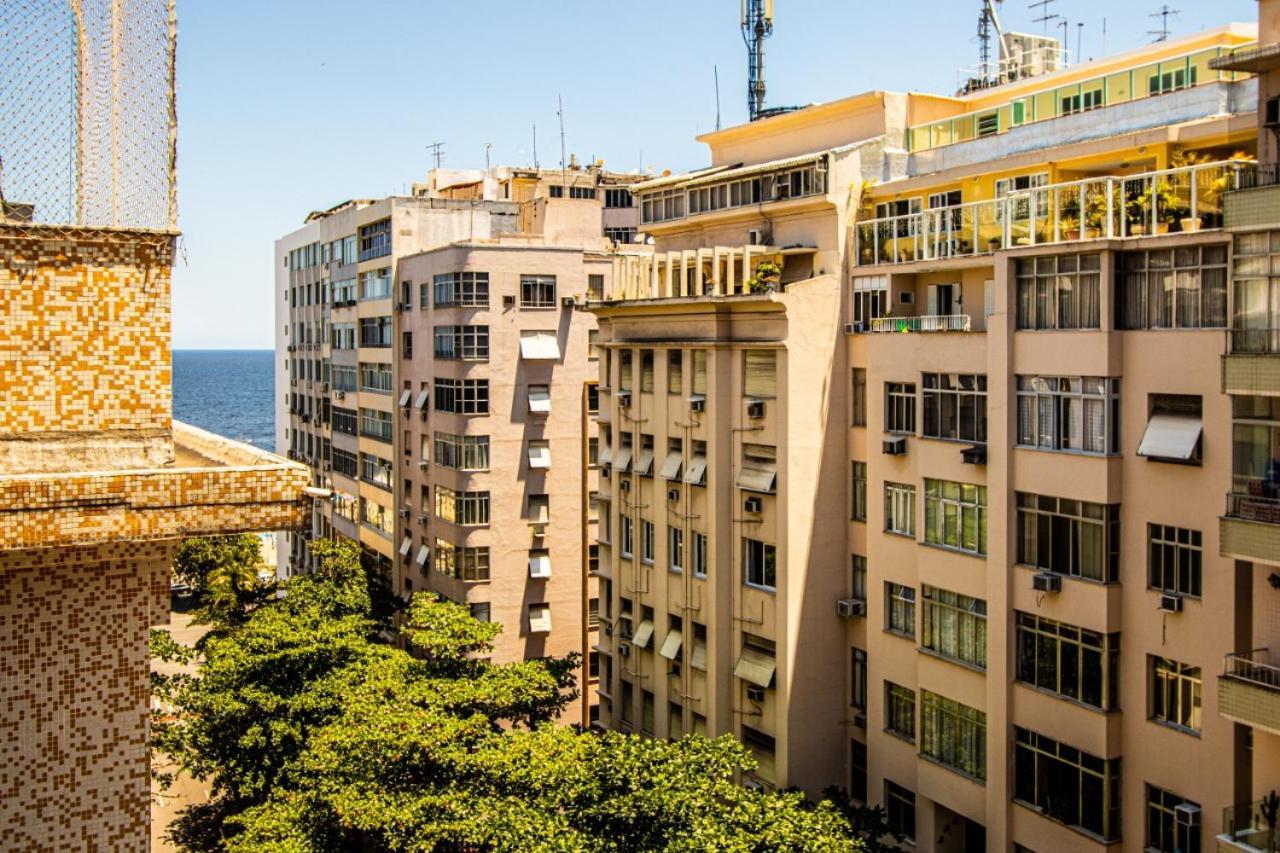 Copacabana Moderno 1 Quarto Vista Mar ริโอเดจาเนโร ภายนอก รูปภาพ